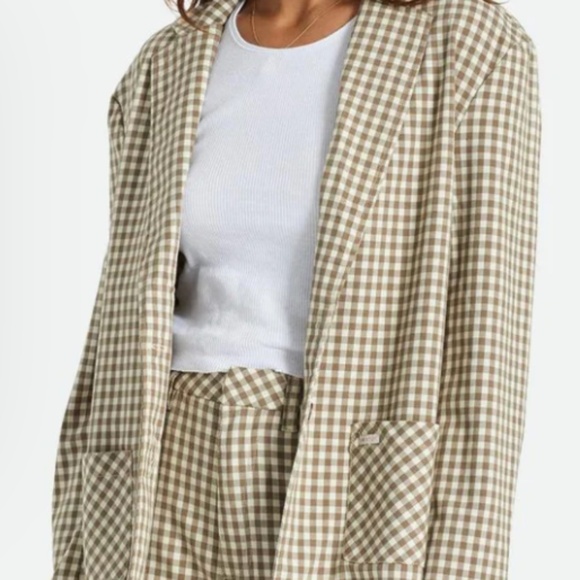 Brixton Thurston Gingham Blazer - Picture 7 of 8